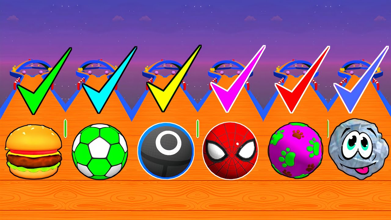 🔥 Going Balls: Super Speed Run Game| Target Walkthrough Challenge 🏅| Android Game/ iOS Games