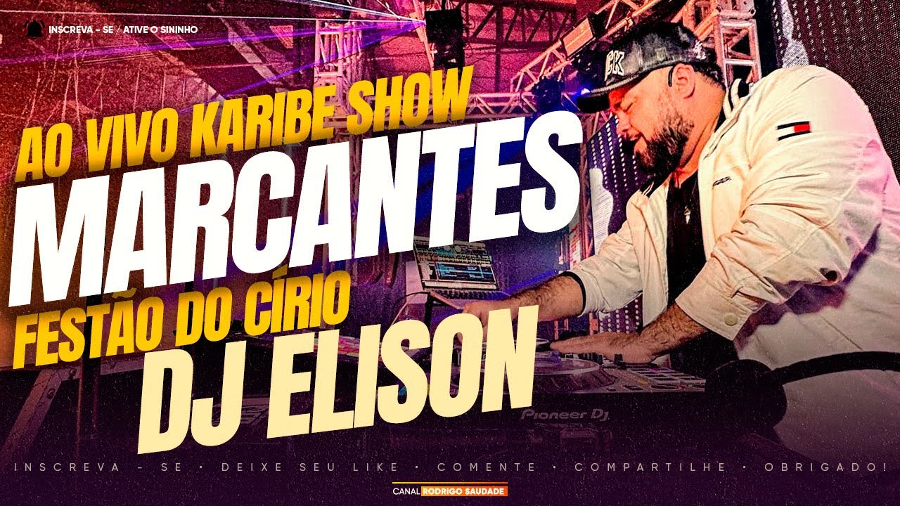 NEW AGE   DJ ELISON O SHOWMA AO VIVO FESTÃO DO CÍRIO 2025 I NEW AGE AO VIVO KARIBE SHOW