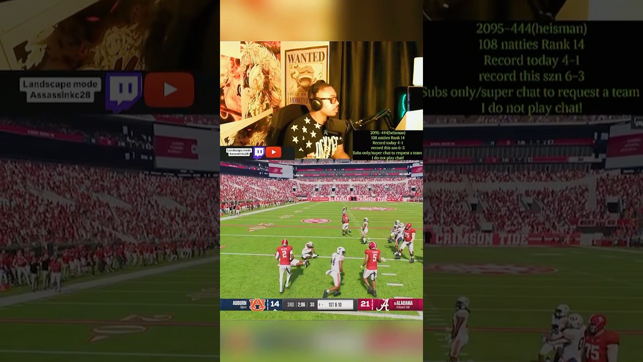 Playing with Bama Is WAY Harder Than I Expected