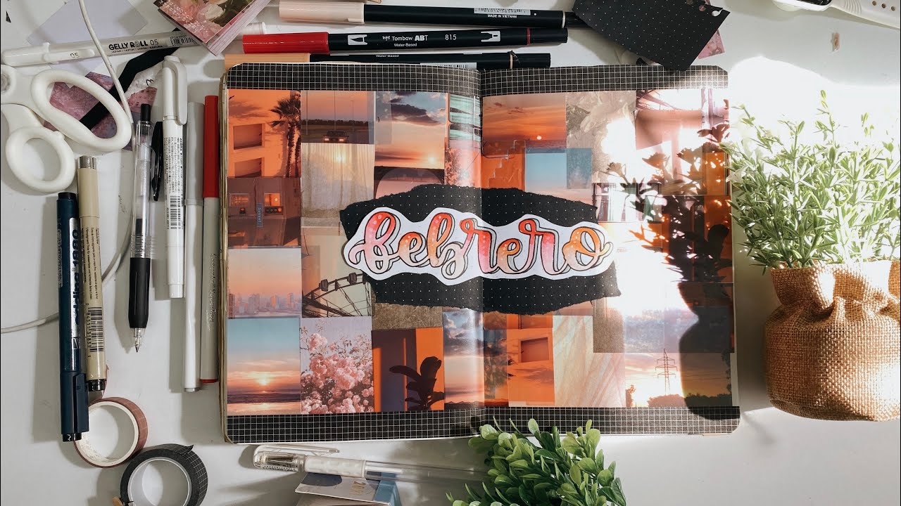 BULLET JOURNAL FEBRERO 🌈 organiza y planea conmigo 🌿