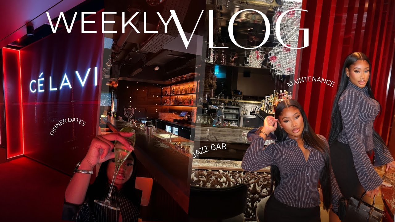 WEEKLY VLOG| solo date, girl dinners, Karaoke night out, family catchups, maintenance and more!! 🖤
