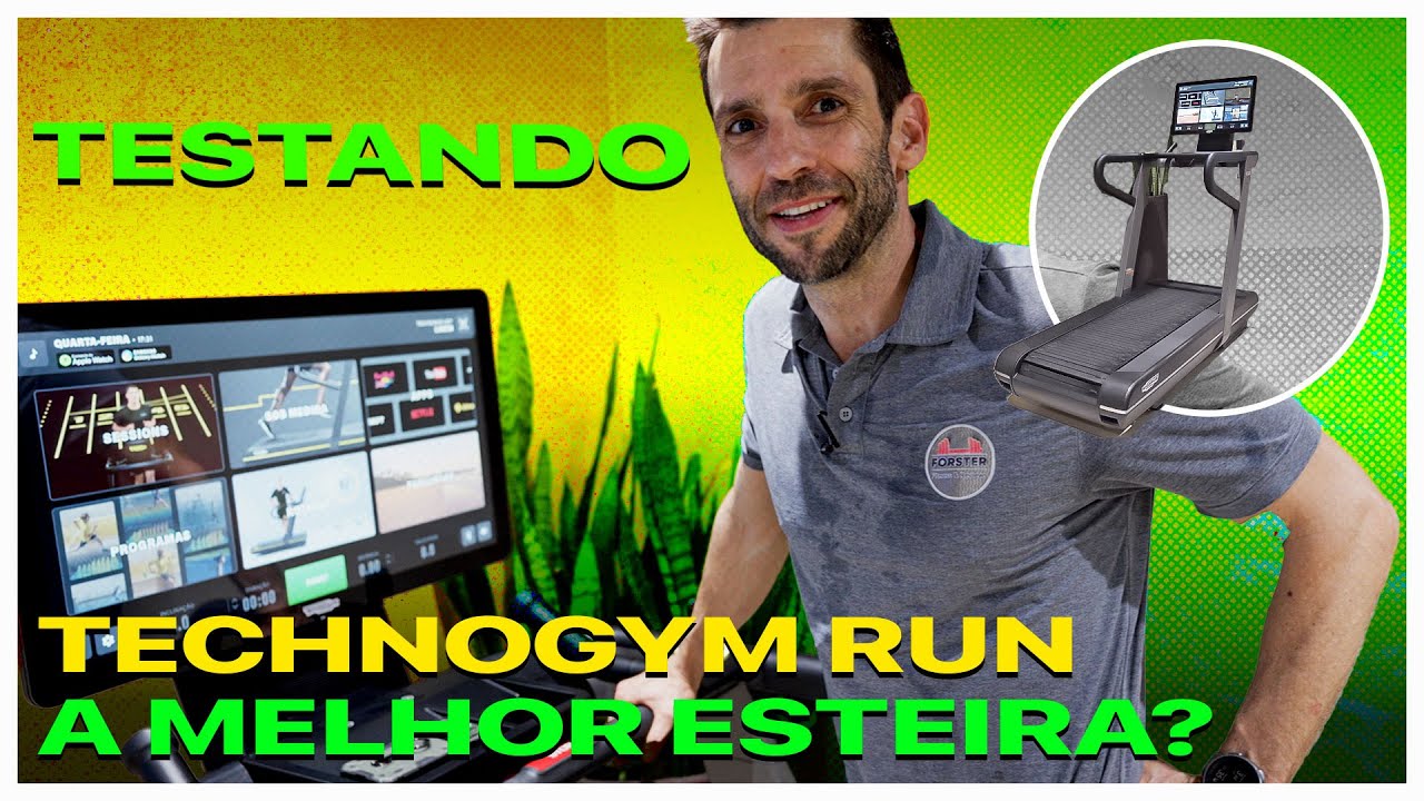 A MELHOR ESTEIRA QUE JÁ PASSOU POR ESSE CANAL | TECHNOGYM RUN