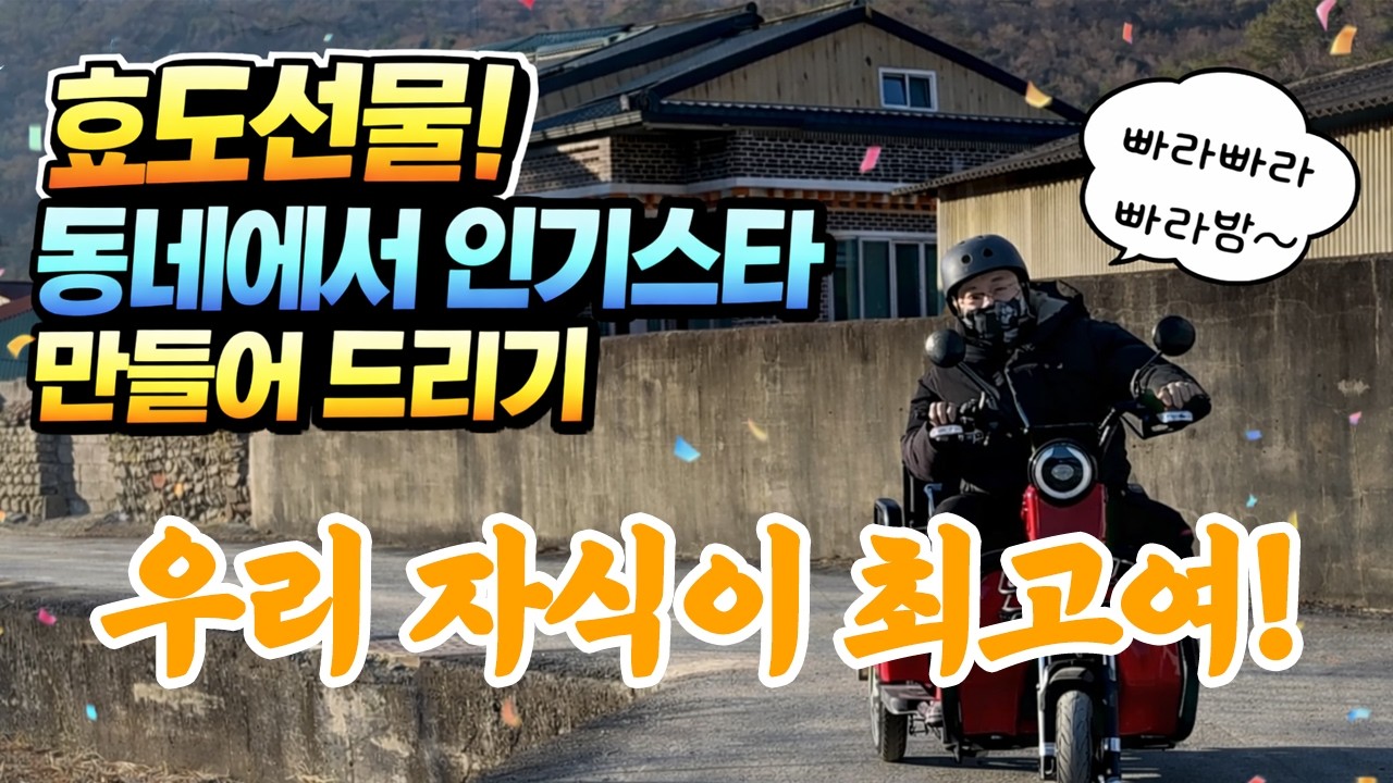 효도템 끝판왕? 전기자전거 조립부터 실주행까지