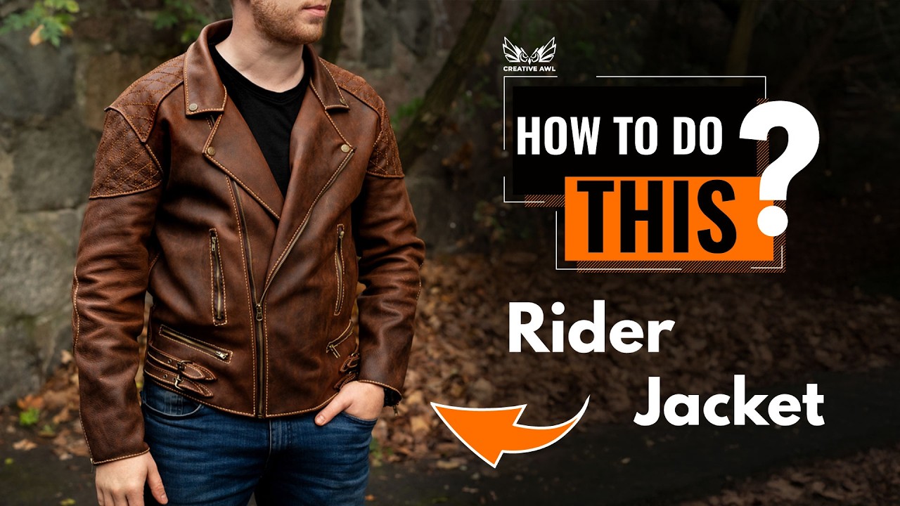 Leather Rider Jacket DIY