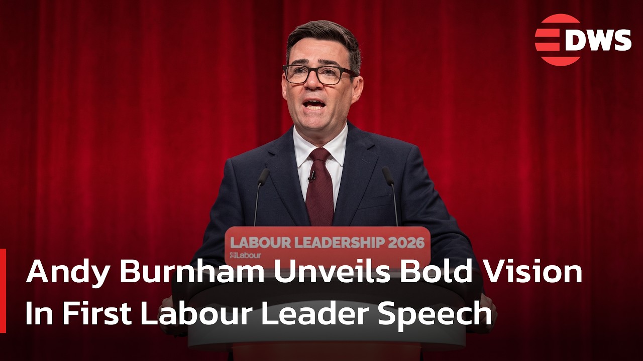FULL VICTORY SPECH: Andy Burnham Delivers First Speech As New Labour Party Leader | AC1F