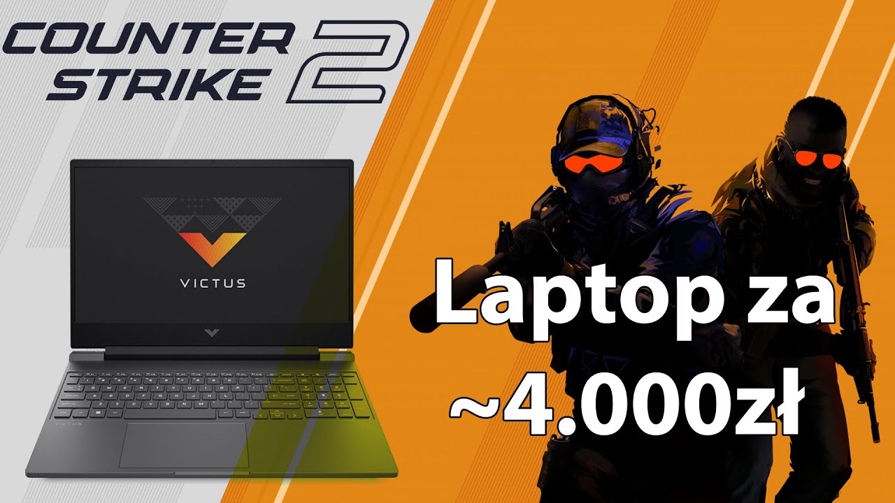 Counter-Strike 2 na laptopie za ~4.000 zł