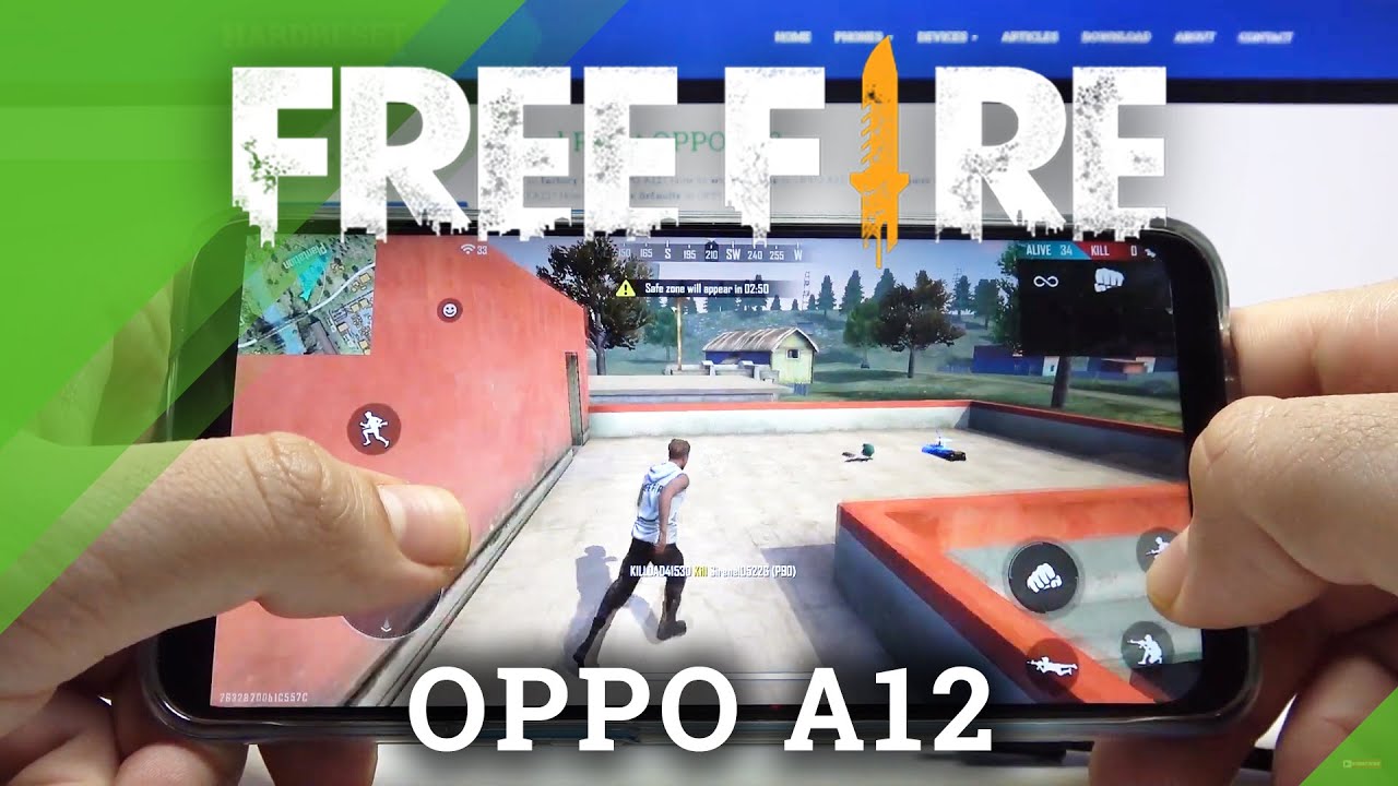 Garena Free Fire Short Gameplay on OPPO A12 &ndash; Gaming Quality Checkup