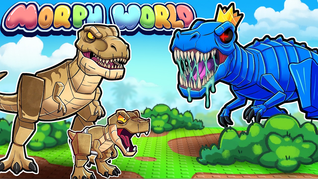MORPH WORLDS T-rex UPDATE is finally here! (OUT NOW)