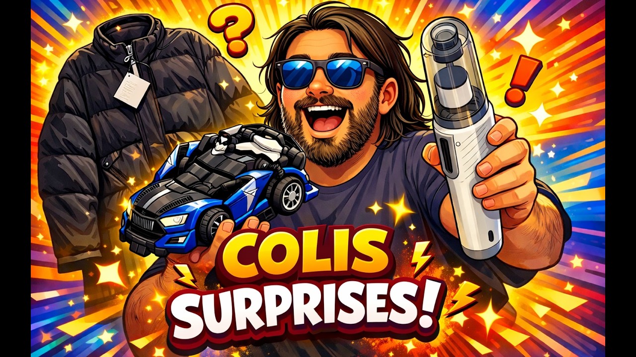 COLIS PERDUS ! 😱 On reçoit N’IMPORTE QUOI ! Lessive et Transformers… ces colis sont fous 😂