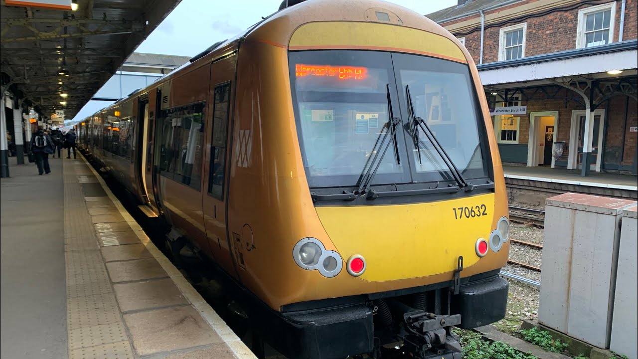 170632 Worcester shrub hill to Droitwich spa