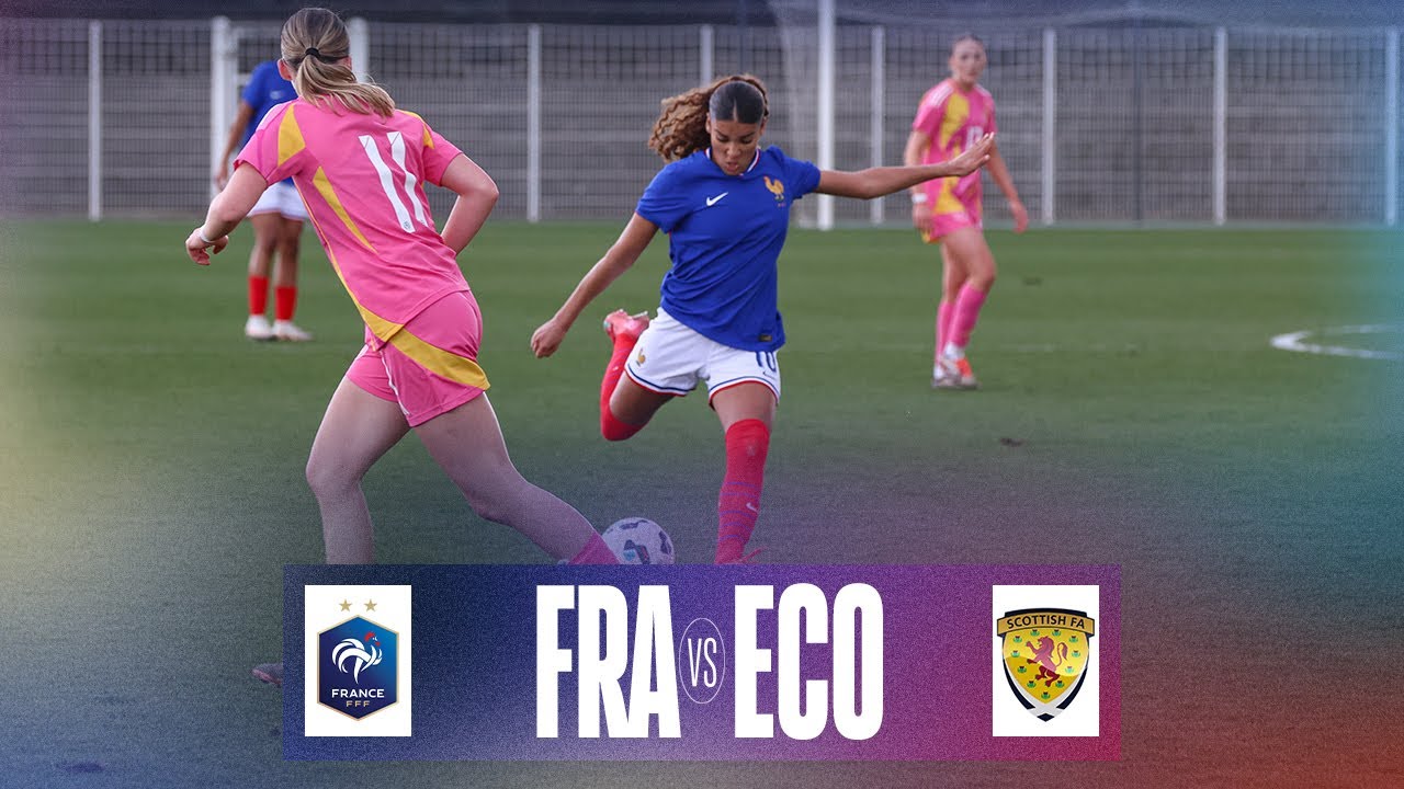 U17F : France - Ecosse (2-1) en replay !