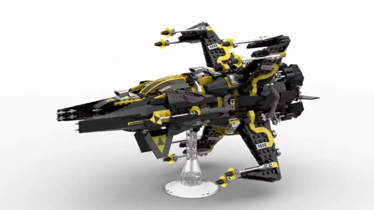 Lego Moc - Blacktron BP-3142 Spaceship