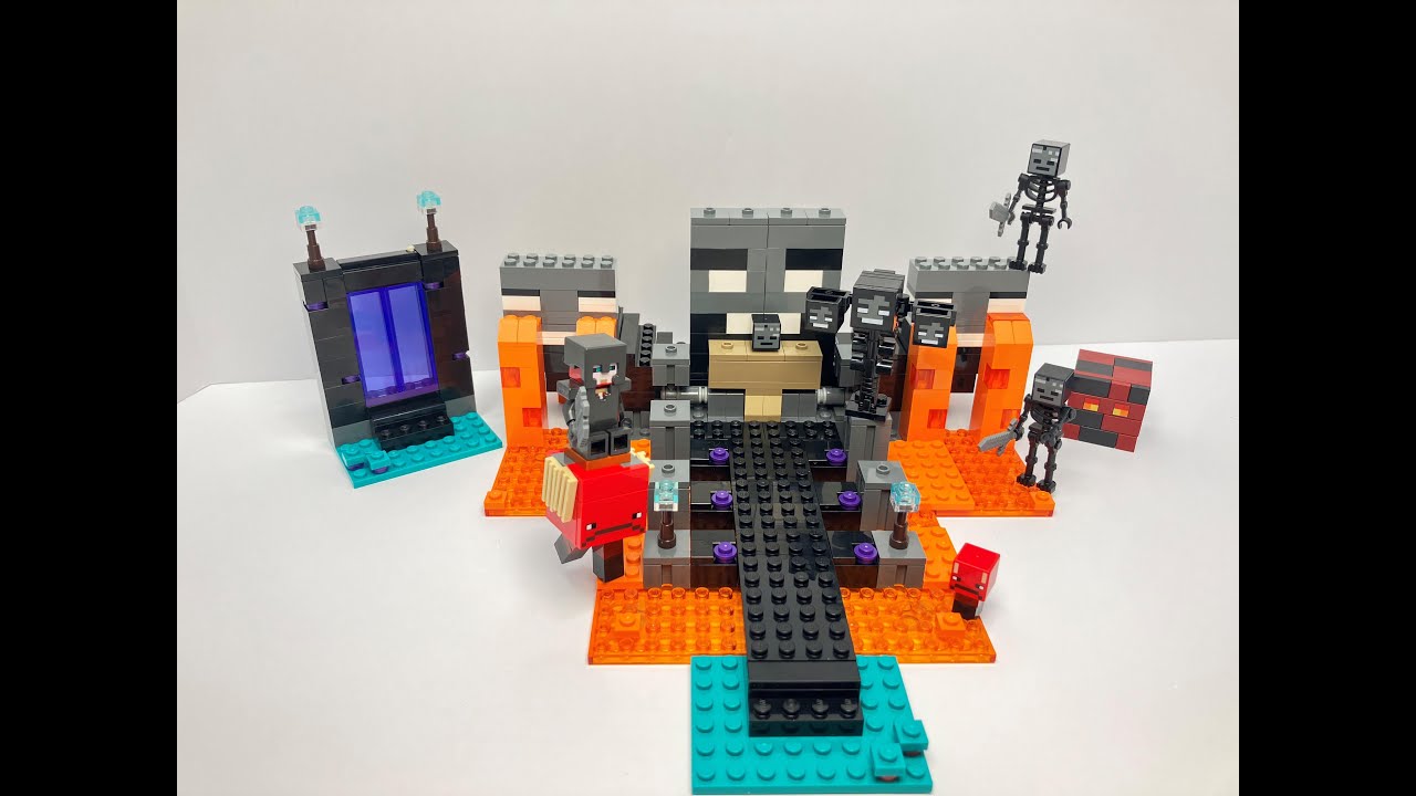 LEGO Minecraft 21590 Wither Battle Speed Build