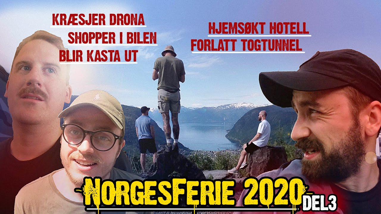 NORGESFERIE DEL 3: Fylla i BERGEN, kræsjer DRONA mi i en øl, bor på hjemsøkt hotel