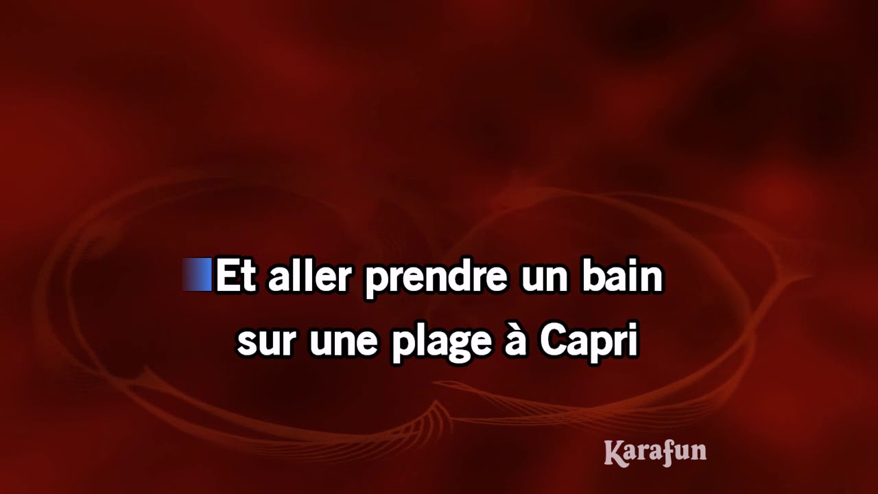 Karaoké Voyage en Italie - Lilicub *