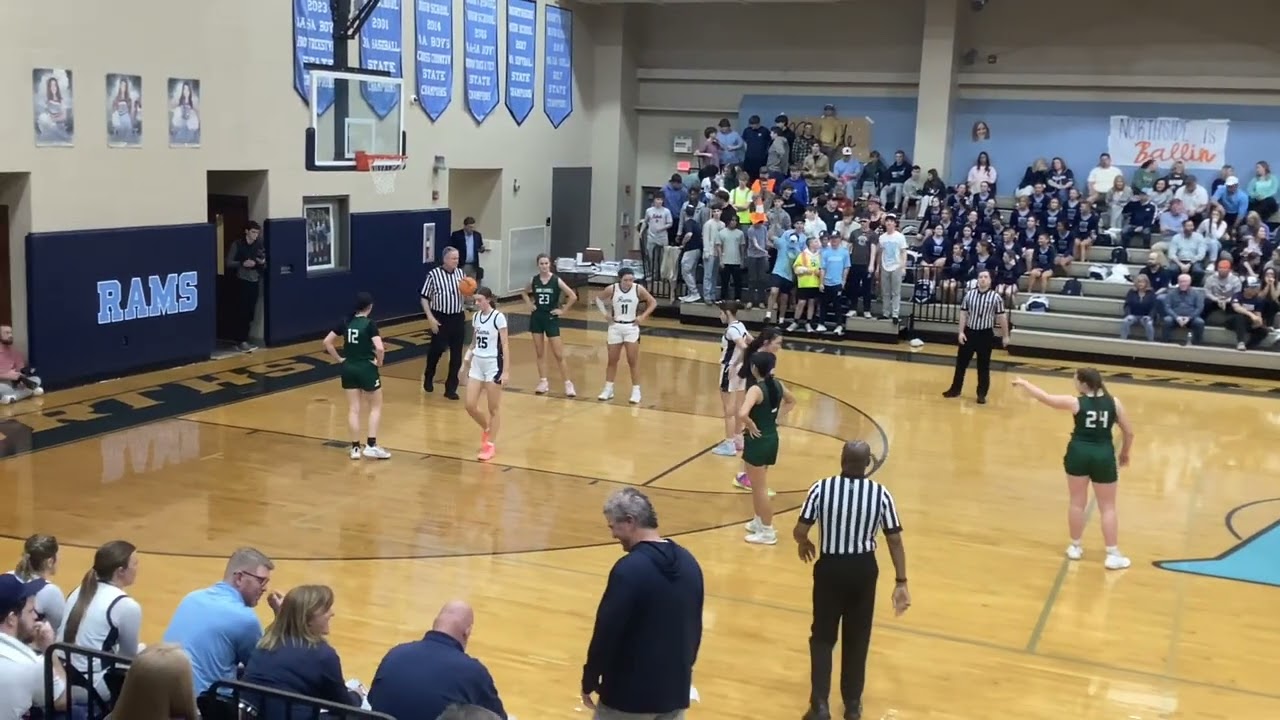 NHS vs John Carroll 5A Area 9 Tourney Title Game Q3 2.6.26
