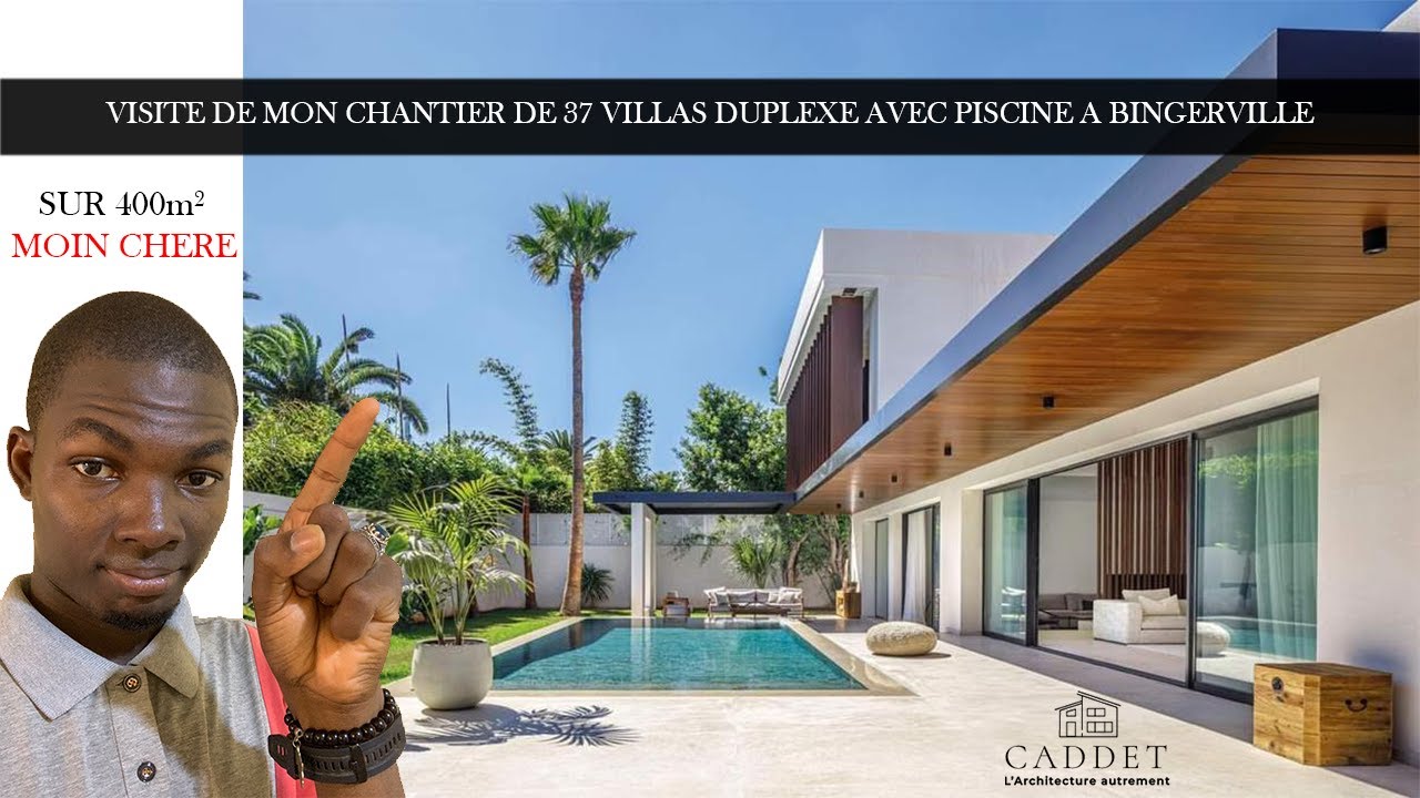 VILLA DUPLEXE MODERNE DANS LA COMMUNE DE BINGERVILLE SUR 400 M²