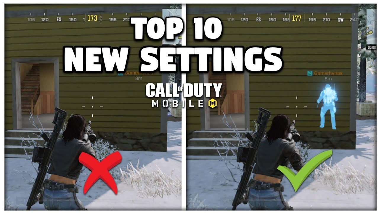 TOP 10 NEW SETTINGS EXPLAINED IN CALL OF DUTY MOBILE | CODM TIPS AND TRICKS