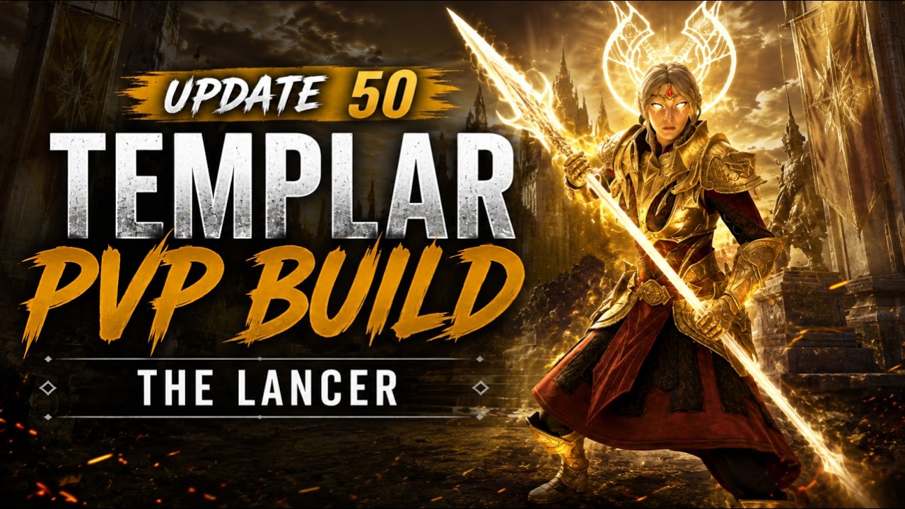 ESO Update 50: PvP-билд на Храмовника | The Lancer