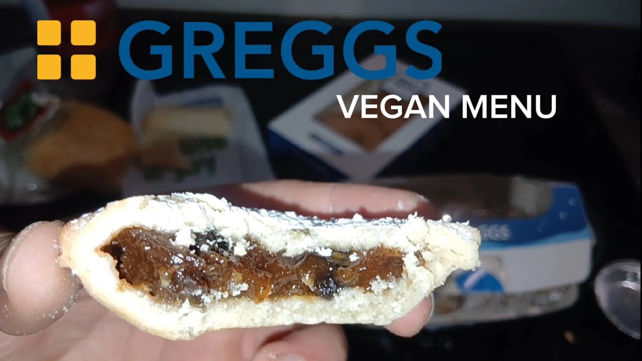 GREGGS VEGAN MENU - VEGANUARY 2026