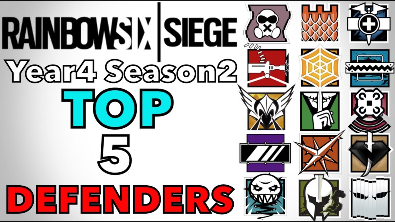 BEST Defending Operators | Year 4 | Tom Clancy's Rainbow Six Siege