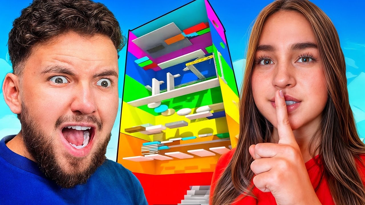 J'ai créé ma propre TROLL TOWER pour piégé mon frère (roblox)