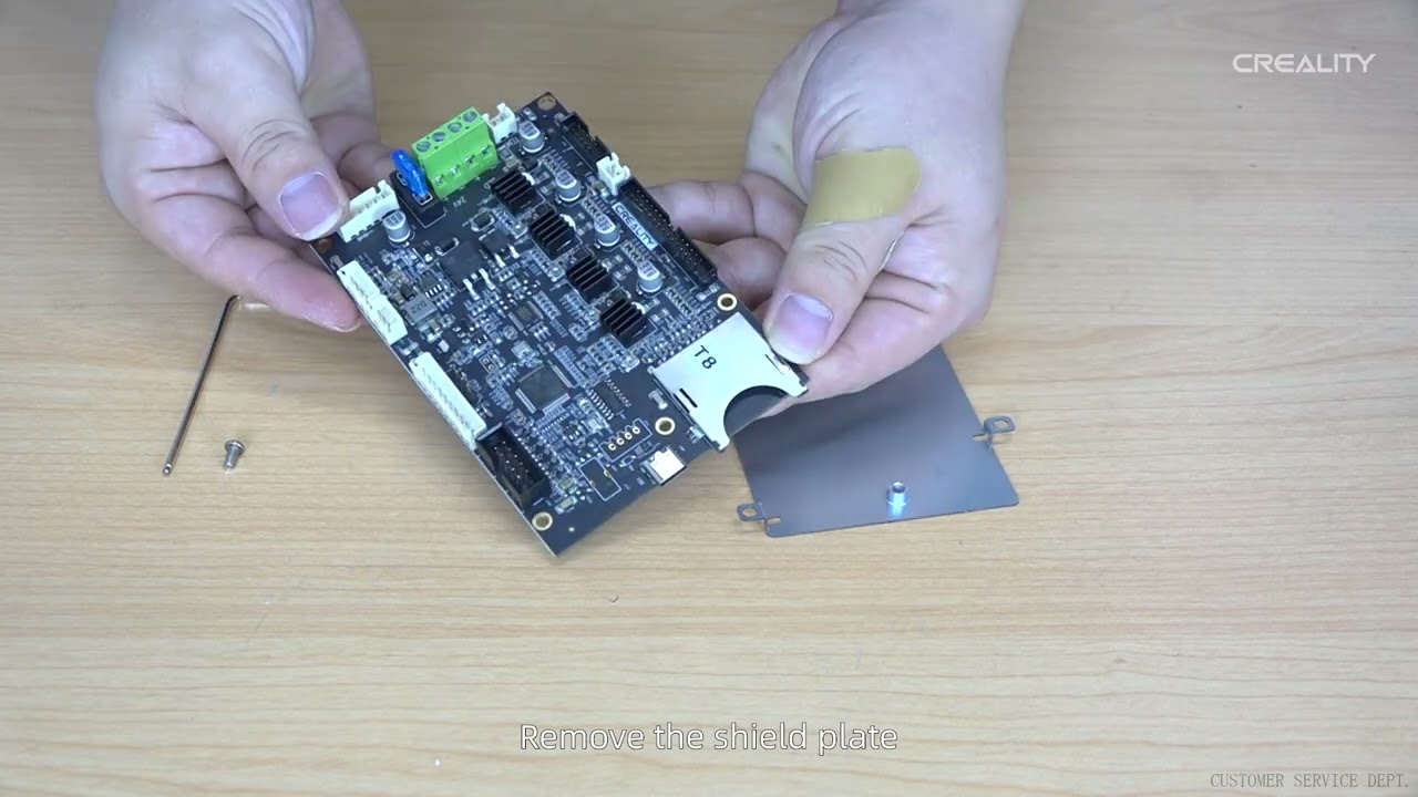 Service tutorial Ender - 3 S1 Pro the mainboard replacement