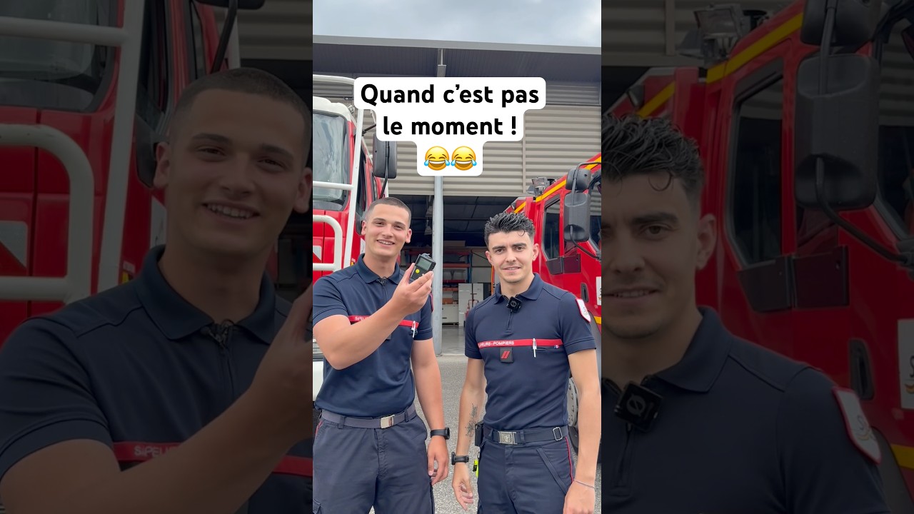 🚨 Quand le bip retentit&hellip; toujours au pire moment 😅🛁 Sous la douche, 🍳 , etc&hellip; #pompiers