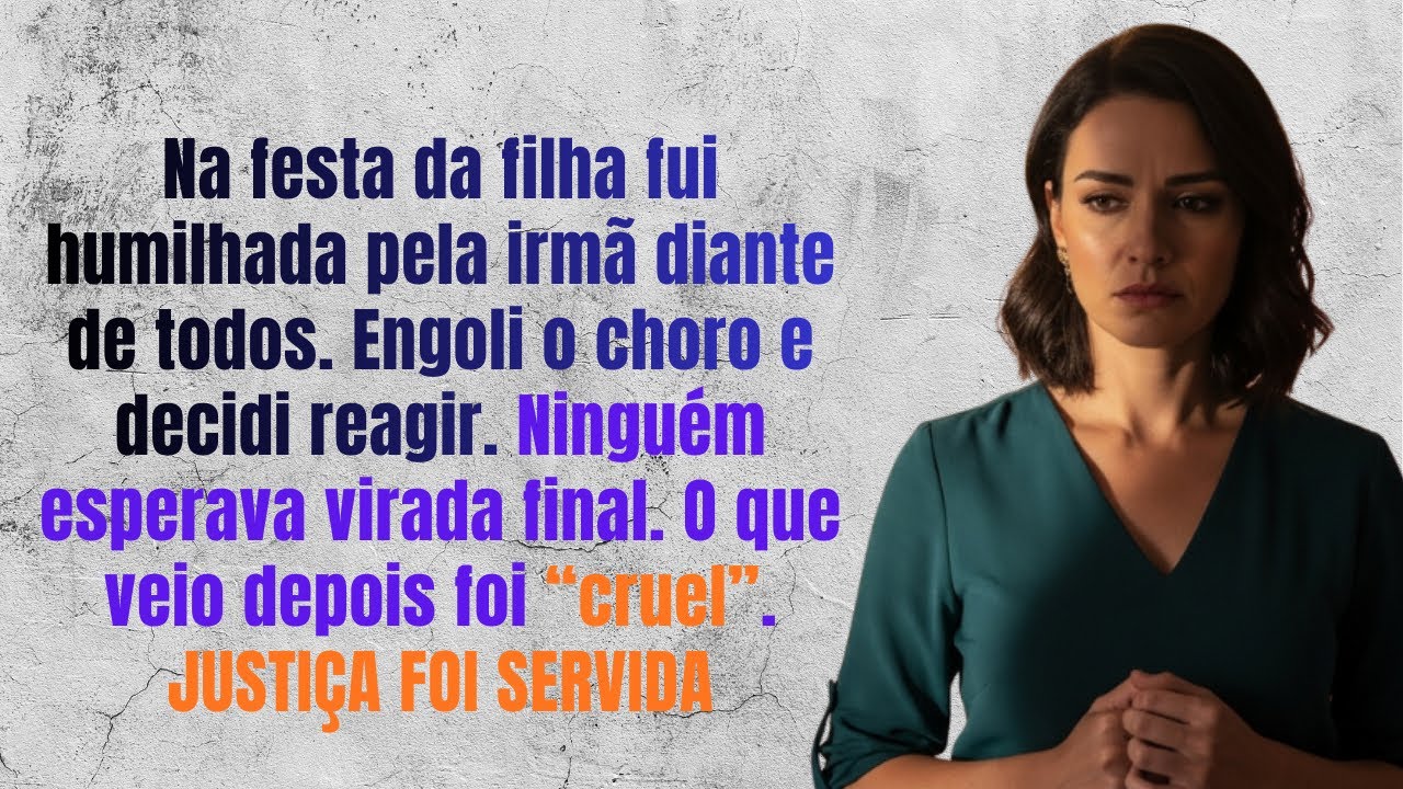 Na festa da nossa filha, marido me chamou de horrorosa só porque a minha irmã bonita estava prese