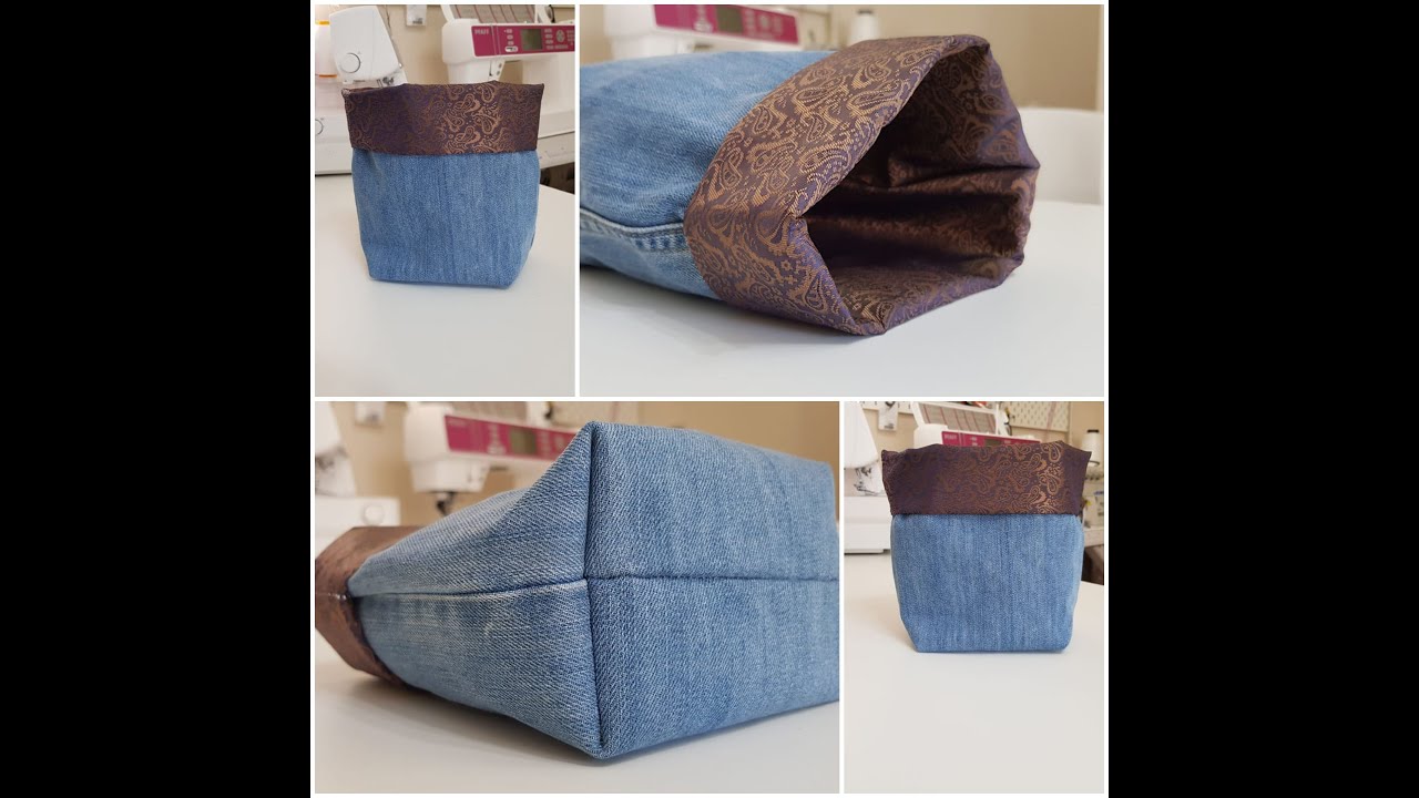 Geri Dönüşüm Kot Organizer Yapımı-DIY Organizer