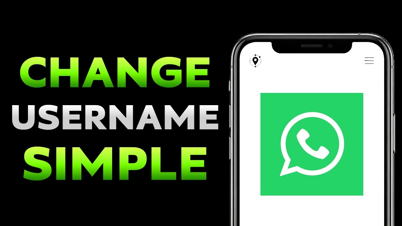 Как изменить имя пользователя в WhatsApp