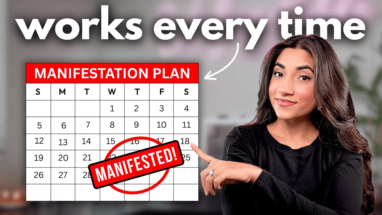 My Exact 30 Day Plan To Manifest ANYTHING You Want