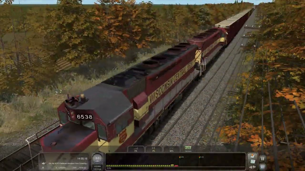 Train Simulator Classic - [EMD SD45] - WC Southbound On The Ex-SOO Alignment - 4K UHD