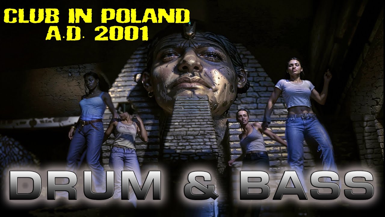 DnB POLAND VHS || Faraon club 2001 || set by SONIC TRIP || Łódź