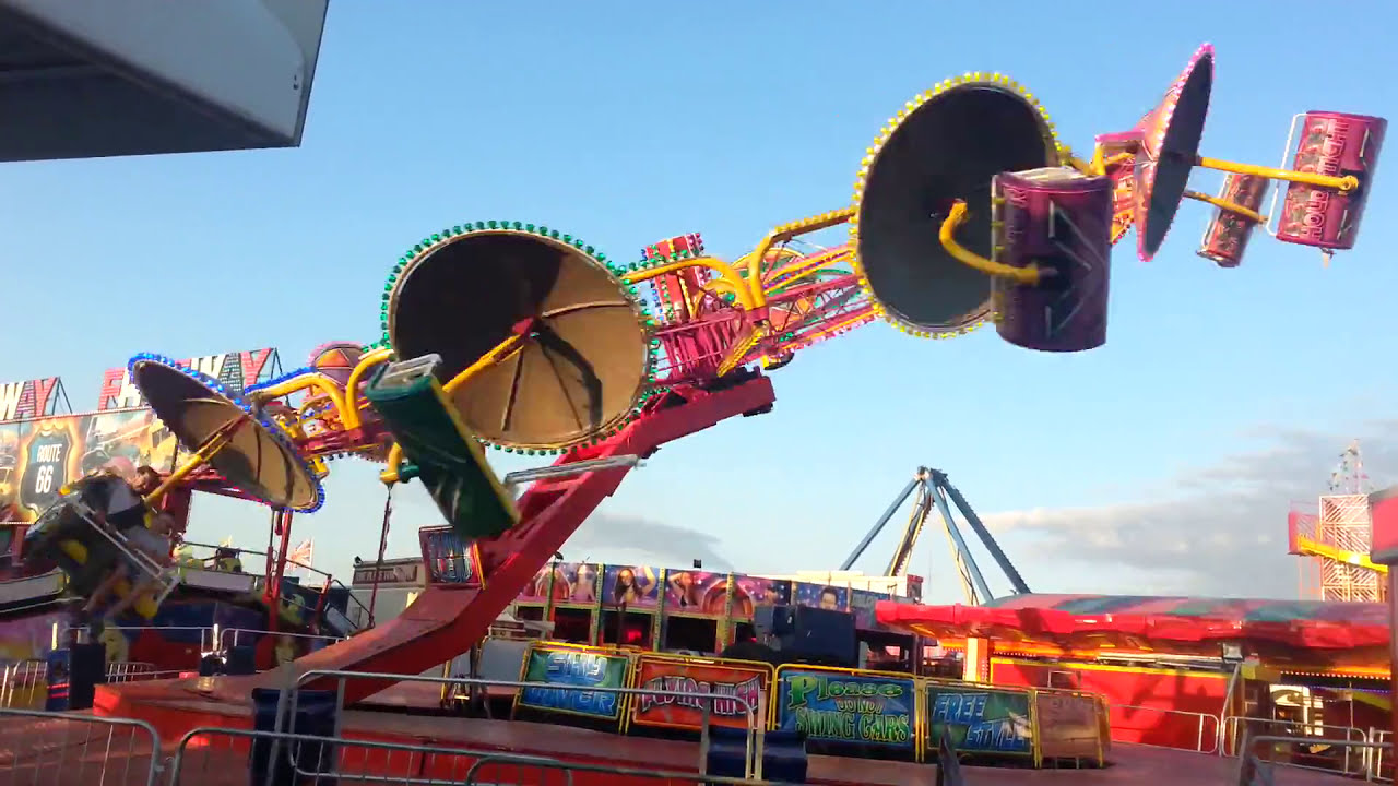 Chance Hanley's Sky Diver Paratrooper - Offride - Ocean Beach Pleasure Park - South Shields - 2017