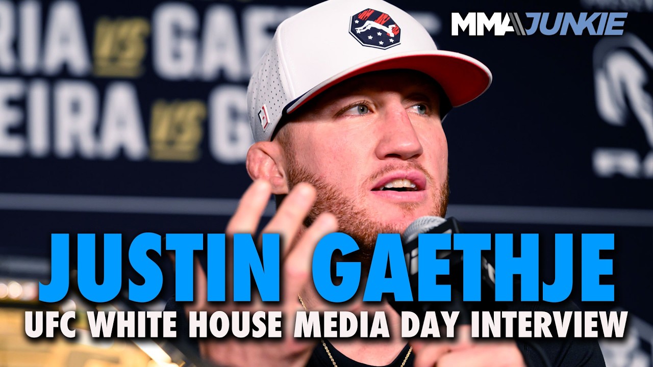 Justin Gaethje: Ilia Topuria 'backed himself into a corner' with KO prediction | UFC White House