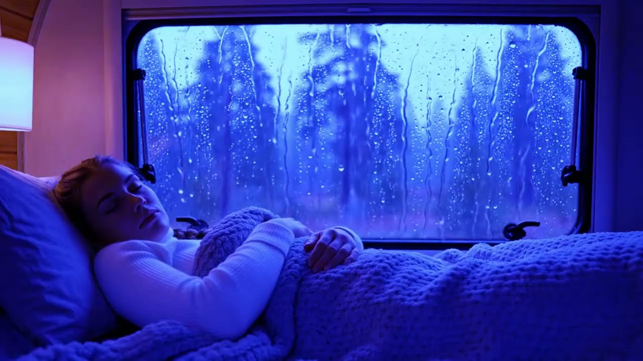 Storm Winds and Thunder Crashes Mixed with Heavy Rain for Deep Sleep Relief