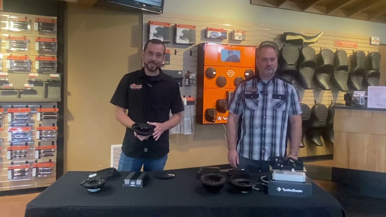 Harley Davidson® vs Rockford Fosgate Part 2 Amps and Speakers