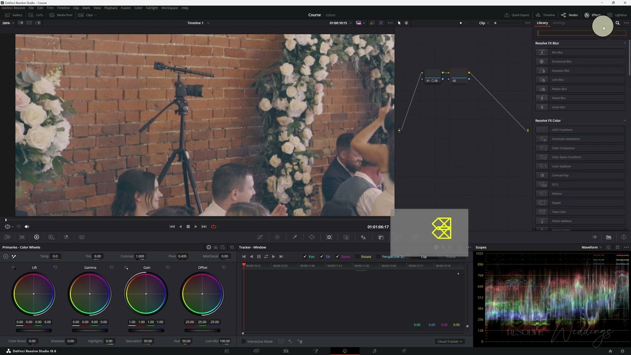 Edit a Wedding in DaVinci Resolve: Object Removal