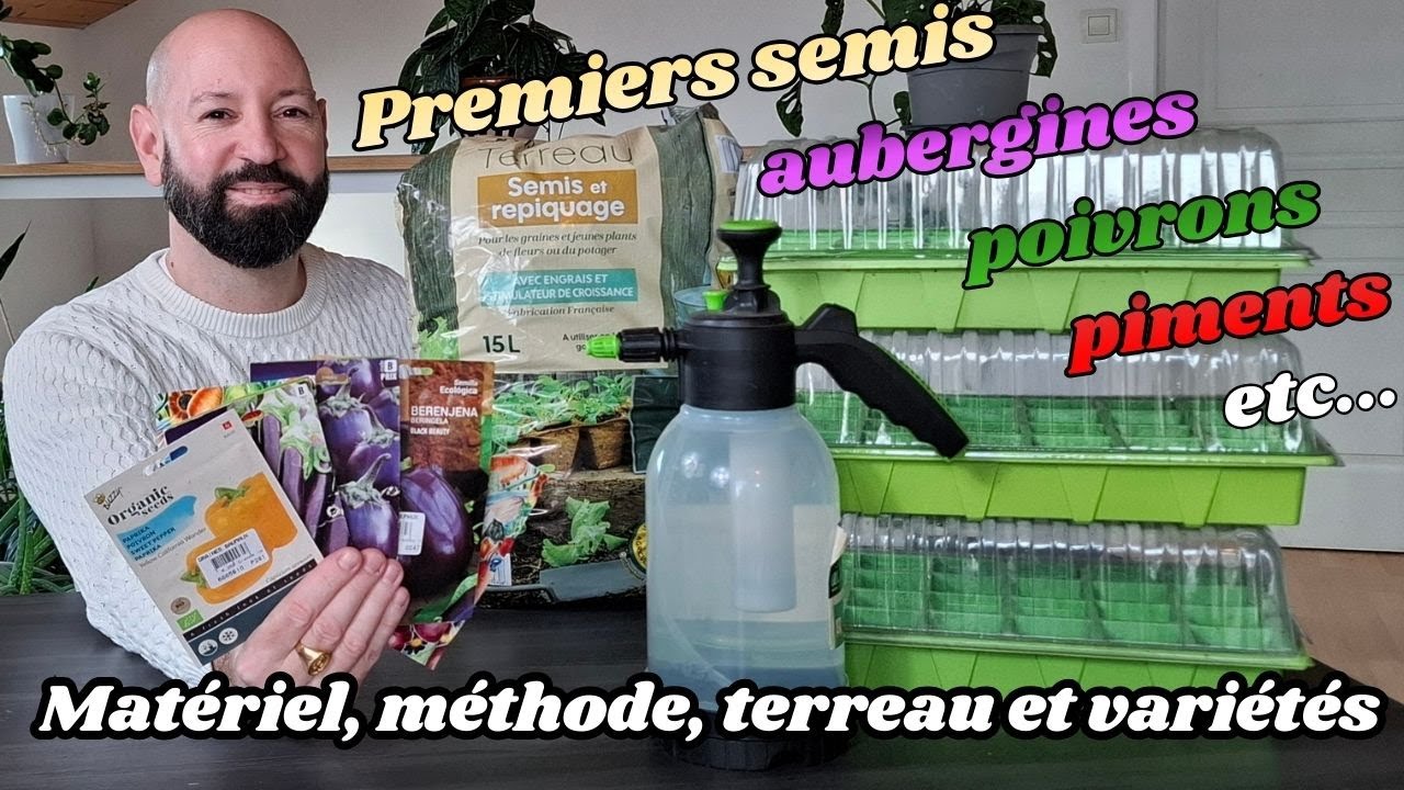 Premier semis de l'année 