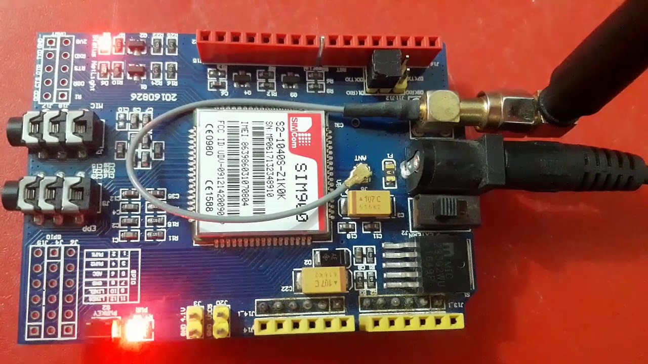 SIM900: Funcionamiento y Prueba