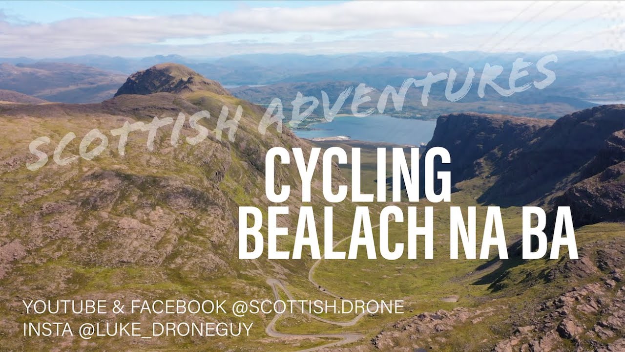 Cycling Bealach Na Ba, Scotland