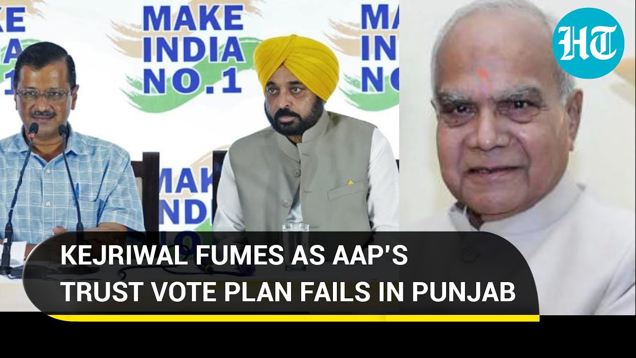 &lsquo;Op Lotus failing&hellip;&rsquo;: Kejriwal&rsquo;s dig at BJP as Punjab guv punctures AAP&rsquo;s trust vote plan | Details