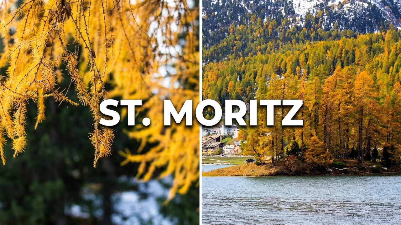 St. Moritz, Silvaplana & Sils (4K)