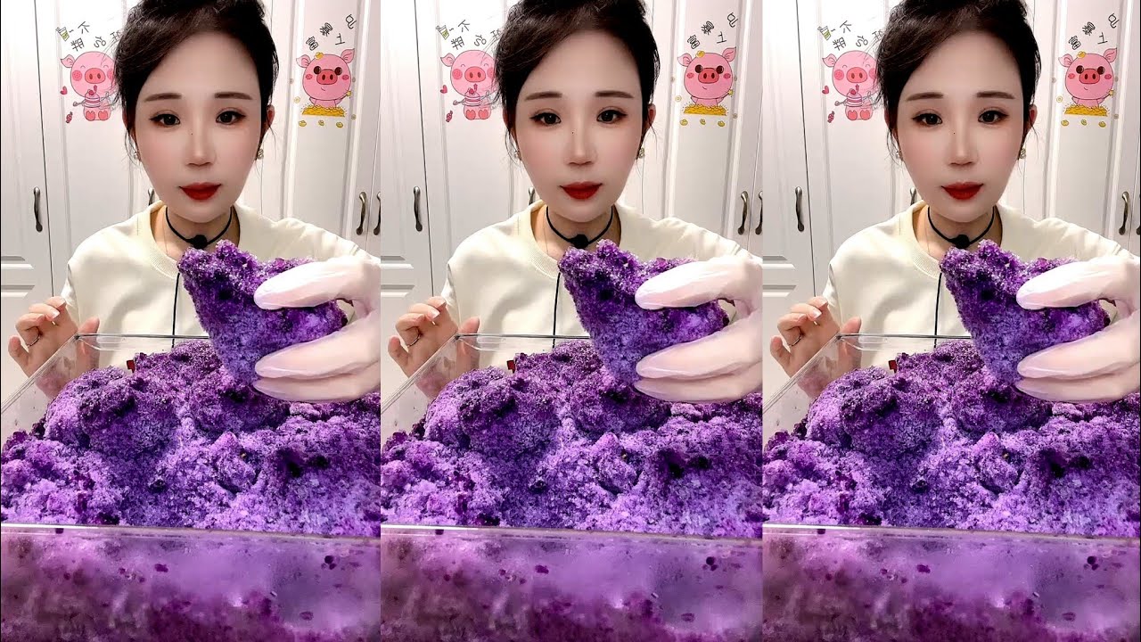 ASMR SHAVED ICE EATING YY