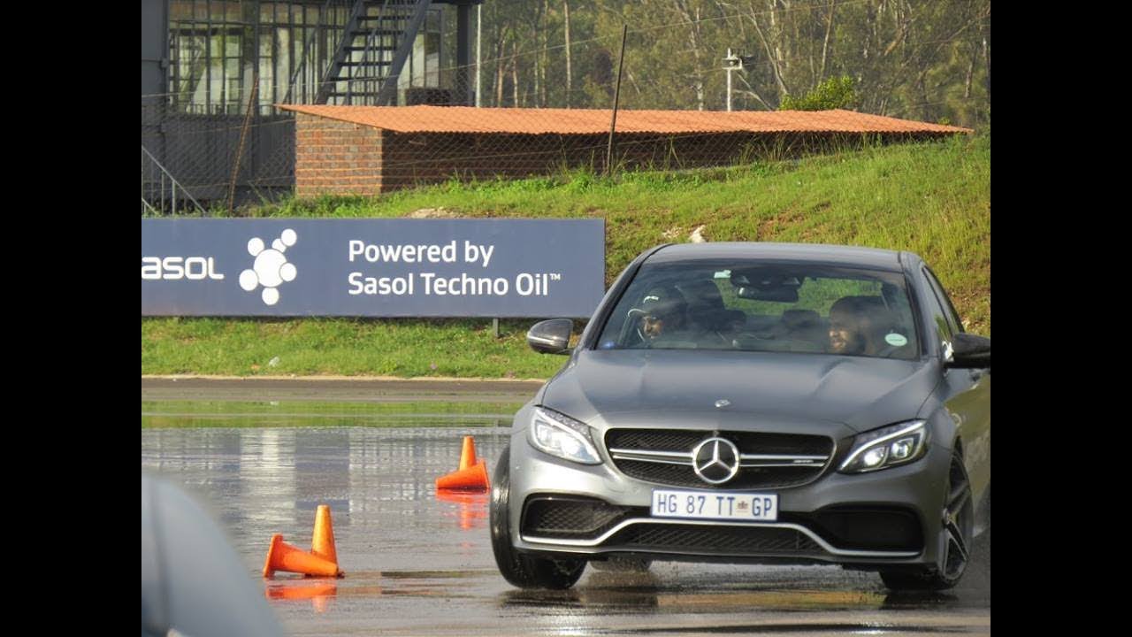 AMG Driving Academy Part 2 of 2: Sliding Around At The Skid Pan