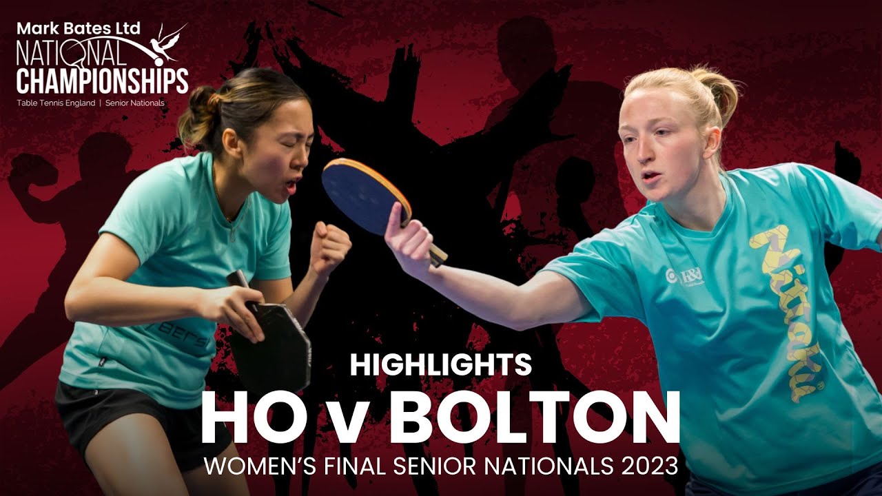 2023 Women's Singles Final Highlights - Tin-Tin Ho vs Emily Bolton