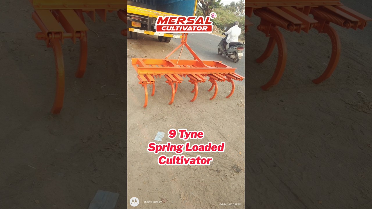 9 Tyne Inter Cultivator #cultivator #cultiwator #cultivators #udumalaipet