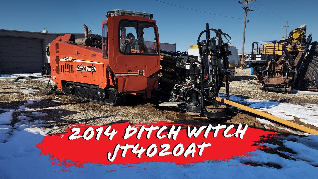 2014 Ditch Witch JT4020 All Terrain demo | SOURCE: HDD