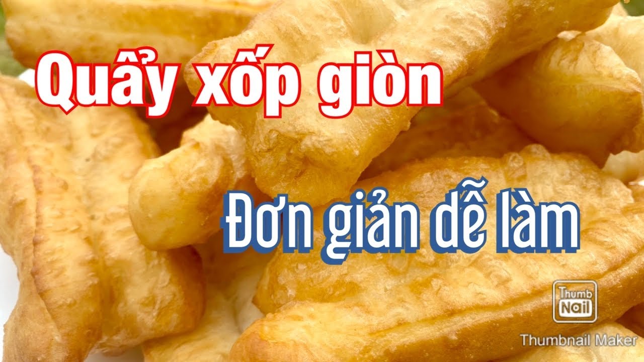 Cách làm quẩy | Bánh quẩy | Cách làm quẩy đơn giản nở giòn xốp không cần đánh máy | Bột tự pha